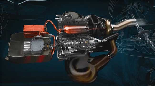 motor F1 hibrid