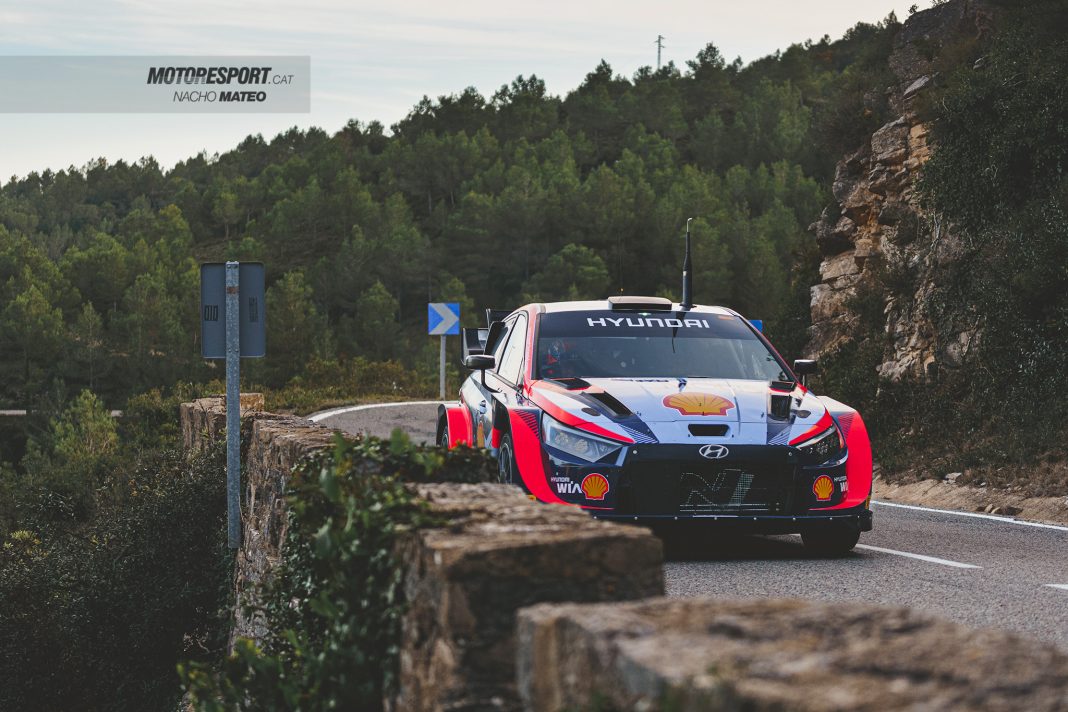 Test Hyundai RallyRACC Catalunya 2022