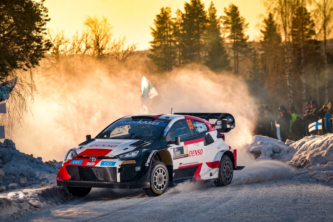 Toyota yaris rally1 rovanpera wrc suècia 2023