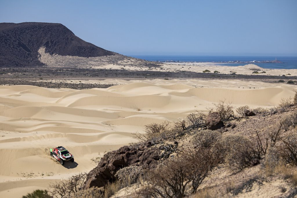 202 AL RAJHI Yazeed (sau), GOTTSCHALK Timo (ger), Overdrive Racing, Toyota Hillux Overdrive, FIA W2RC, action during the Stage 4 of the Sonora Rally 2023