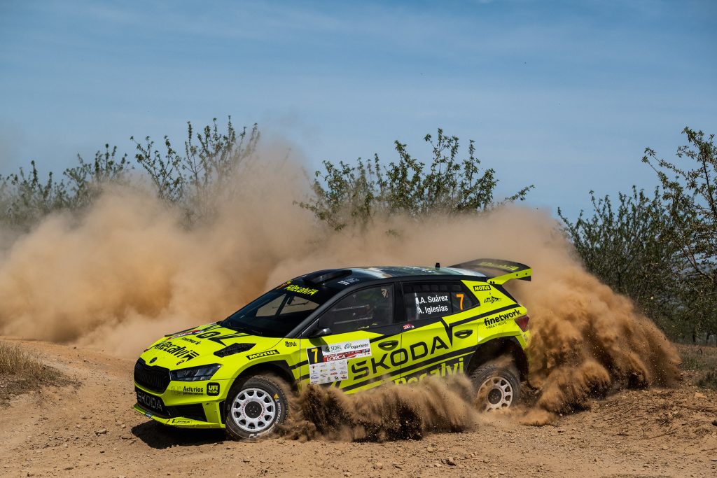 Suarez Skoda Fabia RS Rally2 Lorca 2023