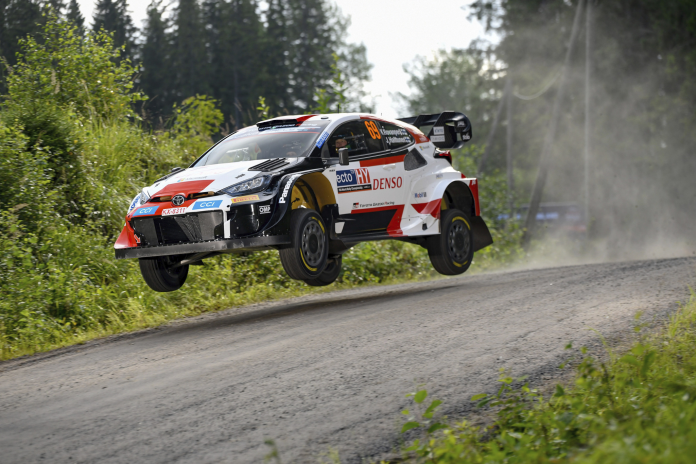 Rovanperä Toyota yaris rally1 wrc Finlandia 2023